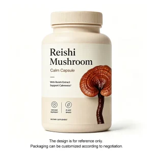Mushroom Extract Ganoderma Lucidum Reishi Mushroom Spore Powder Capsule Various Bottle Can Drum