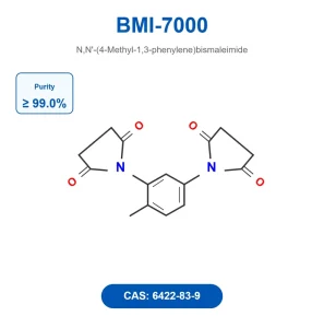 N,N’-(4-Methyl-1,3-Phenylene)-Bismaleimide (BMI-7000) 99% CAS 6422-83-9 Rubber Crosslinking Agent and Petroleum Additive