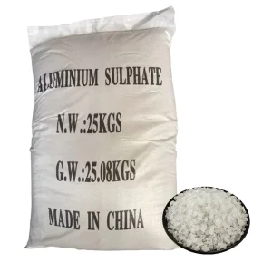 NSF Certified Industrial Grade Aluminum Sulfate 17% 10-20 Mesh Powder Granular for Food Additive