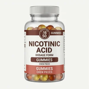 Nicotinic Acid Gummies Easy Absorption Adult Supplement Supports Energy Metabolism And Nervous System