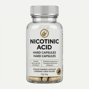 Nicotinic Acid Hard Capsules Adult Supplement Supports Energy Metabolism And Nervous System Function