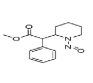 Nitrosamine Impurity 1-Nitroso-phenyl-2-piperidineacetic Acid Methyl Ester CAS 55557-03-4