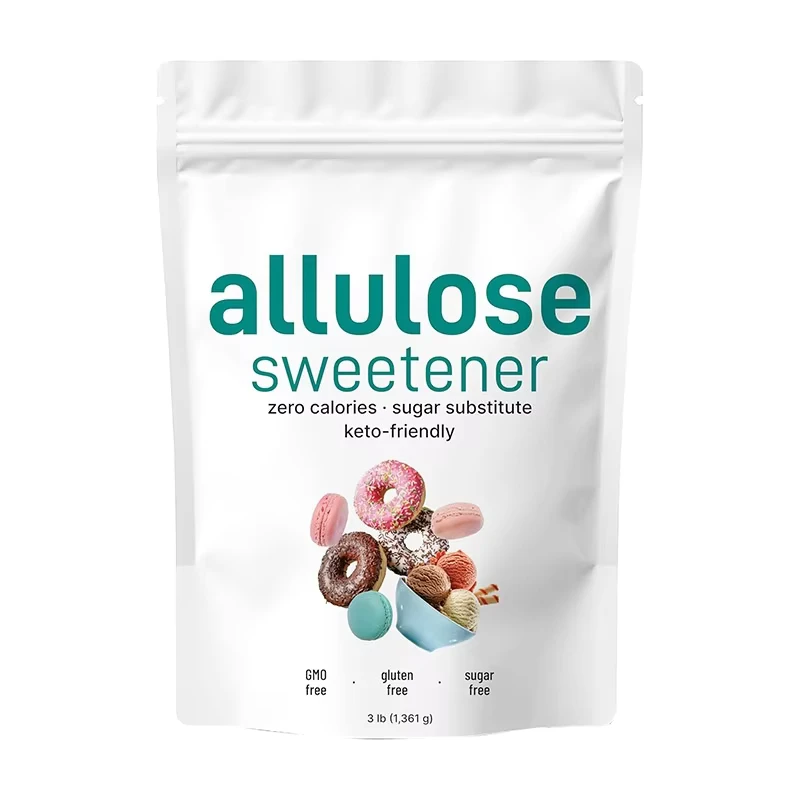 OEM Allulose Sweetener Powder 3lb Halal Food Herbal Zero Fat Zero Sugar Zero Calorie Wild Aloe Vera Extract Certified Halal