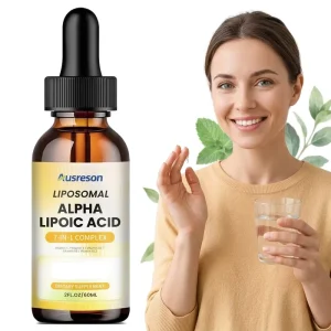 OEM Alpha Lipoic Acid Liquid Drops Supplement Private Label Organic Liposomal
