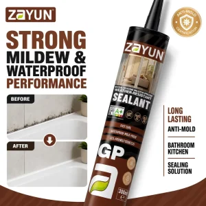 OEM Factory General Purpose Acid Silicone Sealant for Indoor Decoration Glass Curtain Wall Doors Aluminum Applications GP