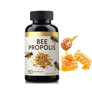 OEM Halal Black Bee Propolis Extract Immune Healthcare Supplement Natural 500mg Chinese Bee Propolis Tablets