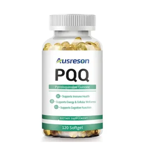 OEM Halal Organic CoQ10 PQQ Softgel Capsules Immune Health Supplement