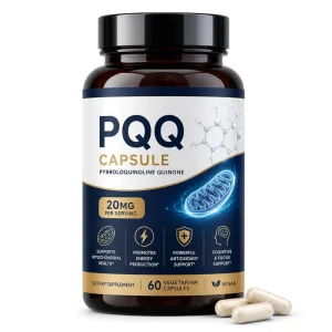 OEM Health Anti Aging Supplements 99% Pyrroloquinoline Quinone PQQ Capsules
