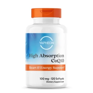 OEM High Absorption CoQ10 Softgels 100mg Heart Health Energy Support Antioxidant Ubiquinone Supplement Coenzyme Q10