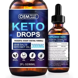 OEM Keto BHB Oral Liquid Drops with Exogenous Ketones