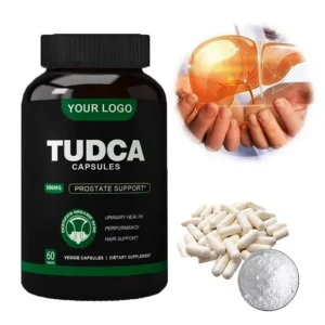 OEM Liver Detox Cleanse Support TUDCA Tauroursodeoxycholic Acid Herbal Supplements Bulk 1100mg TUDCA Capsules
