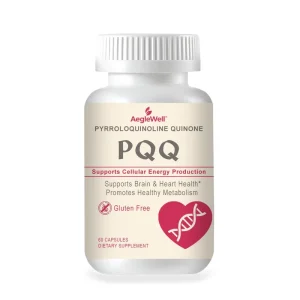 OEM ODM 20mg PQQ Pyrroloquinoline Quinone Capsules Cellular Energy Support