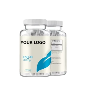 OEM/ODM Customizable CoQ10 Ubiquinone Capsules Quick Absorption 200mg Potent Antioxidant Vegan Heart & Energy Support 60 Count