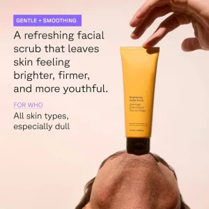 OEM ODM Deep Cleansing Skin Exfoliation Nori Face Scrub Whitening