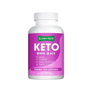 OEM ODM Keto Capsules with BHB ACV Vitamins Zinc Chromium