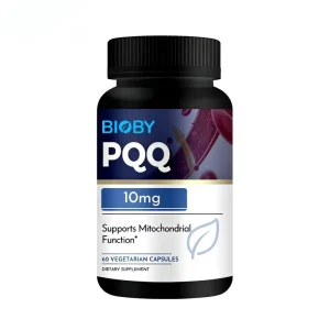 OEM Private Label 10 mg PQQ Capsules, Vegetarian, 60 Count