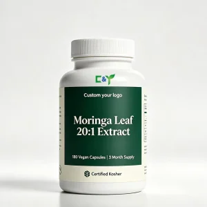OEM Private Label Food Grade Wild Moringa Capsules Bottle Can Drum Packaging