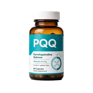 OEM Private Label PQQ Pyrroloquinoline Quinone Capsules Dietary Supplement for Daily Energy Support