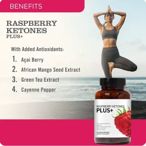 OEM Raspberry Ketone Capsules 120 Count Gluten-Free Dairy-Free Shandong Factory