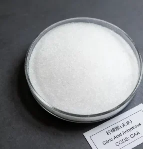 Organic Acid Food Grade Citric Acid Anhydrous Lemon Salt