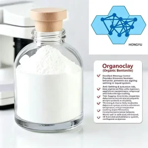 Organic Bentonite Coating Ink Lubricant Drilling Fluid Additives High Purity Industrial Grade White Powder