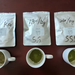 Organic China Matcha Raw Health Green Tea Powder Bulk Matcha Latte Mix Flavored Bagged