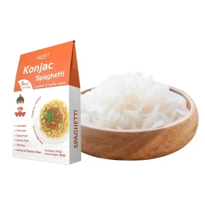 Organic Fresh Konjac Shirataki Noodles Low Calorie High Fiber Tasteless Healthy Pasta for Adults & Children