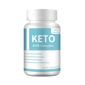 Organic KETO Support Increased Blood Ketone Levels for Men and Women 60 Capsules KETO BHB Complex Capsules