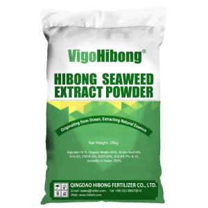 Organic Sargassum Seaweed Extract Powder Made Agricultural Fertilizer in Flake State