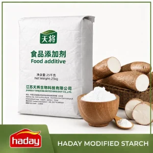 Organic Tapioca Flour Starch 25 kg Bag Modified Starch Factory Direct Food Additive for Industrial Use