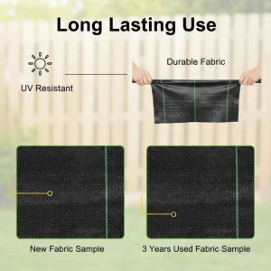 PP Weed Barrier Fabric Eco Friendly Ground Cover for Sustainable Garden