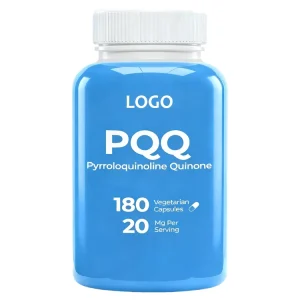 PQQ 500mg 60 Capsules Pyrroloquinoline Quinone OEM ODM