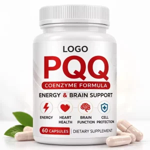 PQQ Capsules Pyrroloquinoline Quinone Support Mitochondrial Brain Heart Health Cellular Energy Coenzyme Dietary Supplement