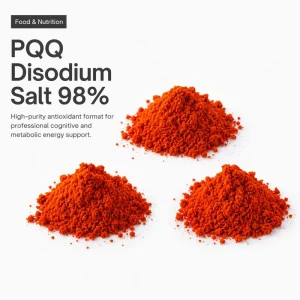 PQQ Disodium Salt 98% Powder Pyrroloquinoline Quinone Nutritional Ingredient for Capsule Tablet Bulk Supply