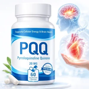 PQQ Pyrroloquinoline Quinone Dietary Supplement, 60 Vegetarian