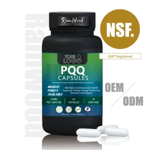 PQQ Pyrroloquinoline Quinone Food Grade Capsules For Adults
