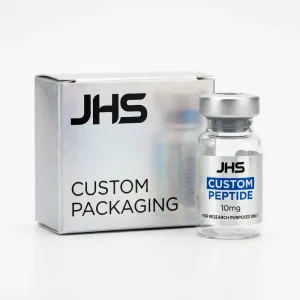 Peptide Supplies Room Empty Face Seal Personalized Portable Quantities Look Tiny Gift Glass Logo Packaging Vial Peptide Box