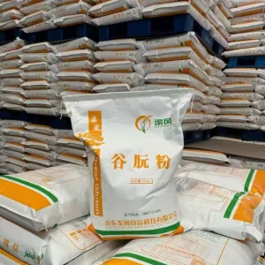 Plant Based Seafood Texture Binder 82% Protein Active Wheat Gluten for Vegan Shrimp Fish Ball Vital Wheat Gluten