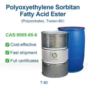 Polyoxyethylene Sorbitan Fatty Acid Ester T80 CAS 9005-65-6 Polysorbate 80