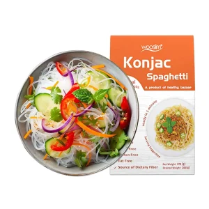 Premium Fresh Shirataki Noodles Low Carb Zero Sugar High Fiber Pasta Substitute for Children & Adults Buyers