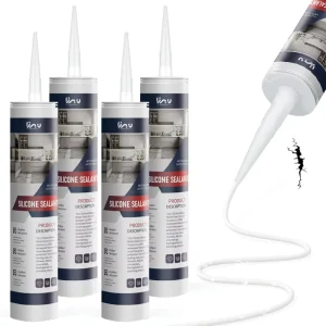 Premium Quality Low VOC Anti Mildew Paint Silicone Sealant Waterproof for Kitchens and Bathrooms