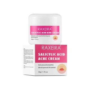 Private Label 2% Salicylic Acid Cream Pore Shrink Hydrating Repair Anti-Acne Face Cream