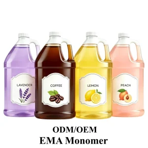 Private Label Acrylic Powder OEM Fast Medium Slow Dry 1000ml MMA EMA Purple Acrylic Nail Liquid Monomer