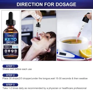 Private Label BHB Keto Oral Liquid, Exogenous Ketones, 2ml, for Adults and Teenagers