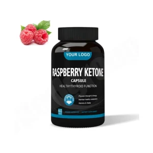 Private Label Raspberry Ketone Seed Extract 60 Count Slimming Supplement Capsules