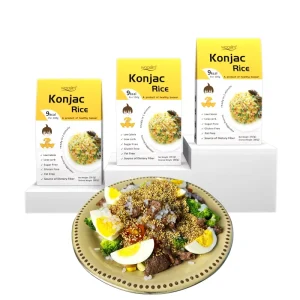 Private Label Shirataki Noodles Halal Keto Food Konjac Rice Gluten Free Konjak Arroz Low Calories Yam Pasta