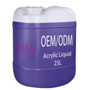 Purple EMA Acrylic Liquid Monomer with Holographic Effect and Dry Fast for Nail Acrylic Powder System