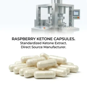 Raspberry Ketone Capsules for Private Label Weight Management Supplement