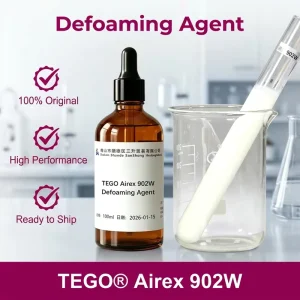 Remove Large Small Bubbles TEGO Airex 902W Antifoaming Agent Defoamer for Waterborne Coatings and Inks