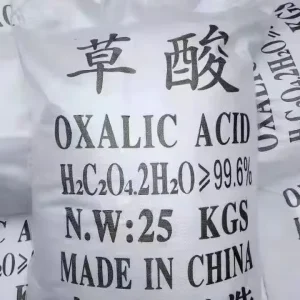 Sewage Treatment Cleaning Agent 99.6% High Concentration Organic Oxalic Acid Powder for Industrial Applications